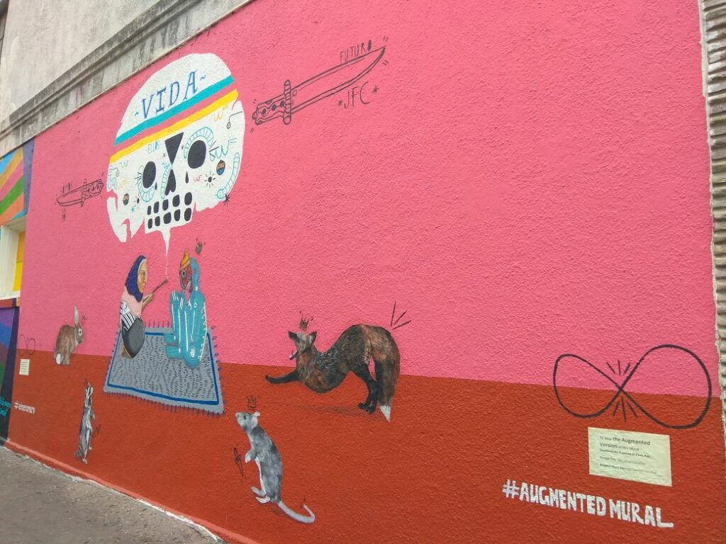 Augmented mural